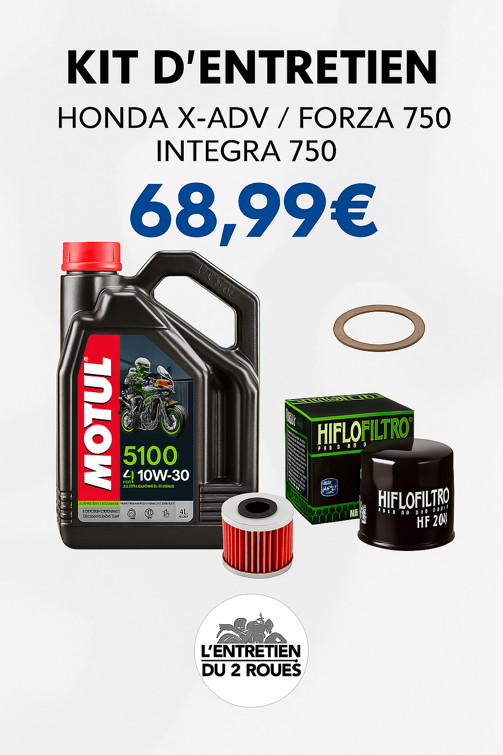 Kit de vidange - Honda X-Adv / Forza 750 / Integra 750