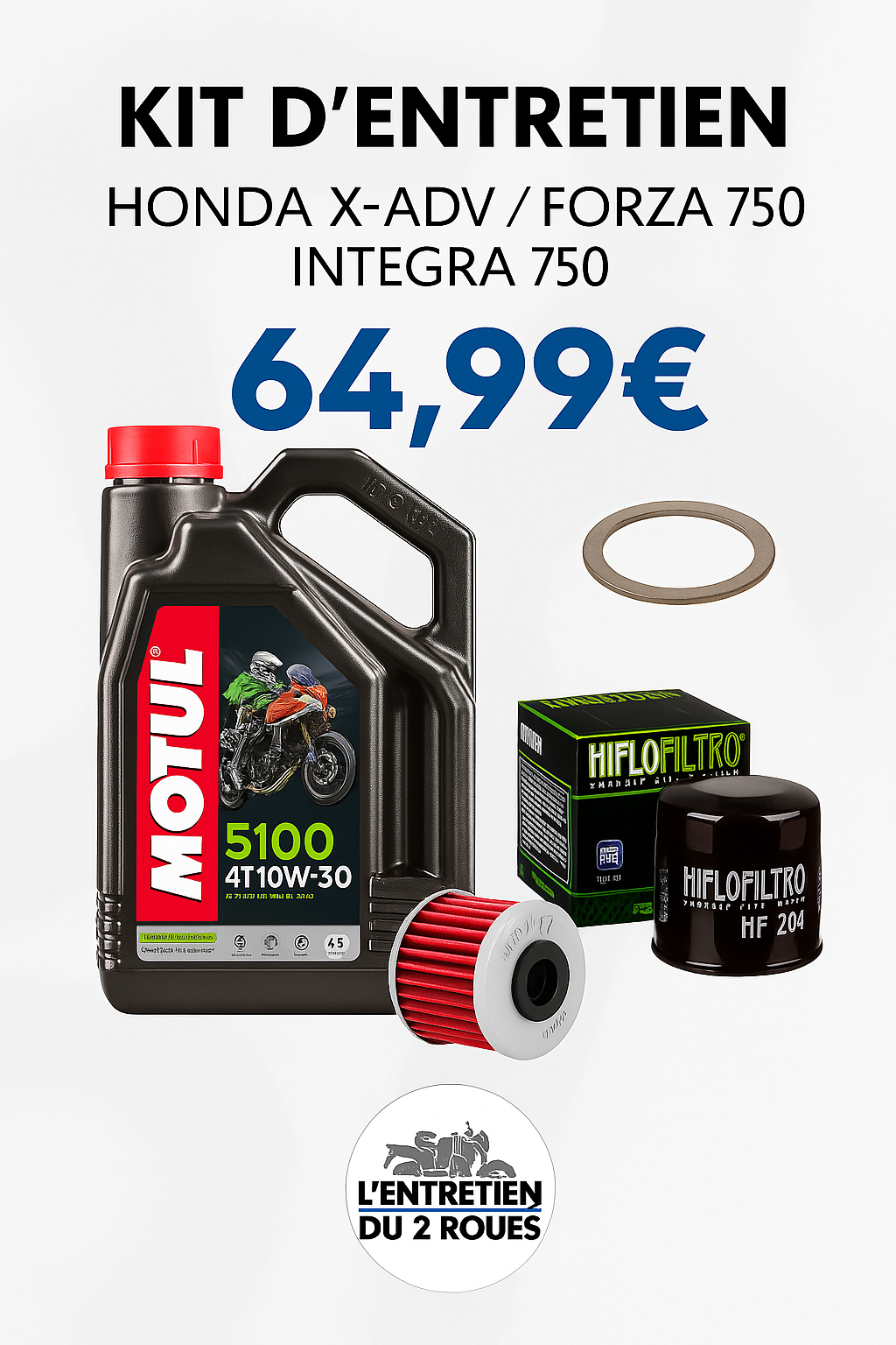 Kit de vidange - Honda X-Adv / Forza 750 / Integra 750