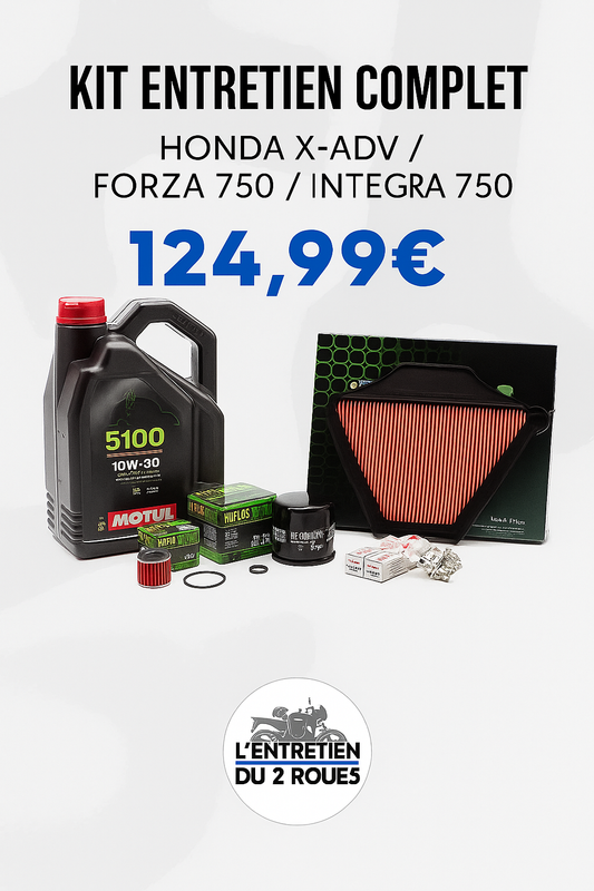 Kit Révision complet - Filtres, huile moteur, bougies pour HONDA X-ADV 750 DCT