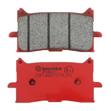 PLAQUETTE DE FREIN BREMBO AV - (METAL FRITTE) -07HO62SA